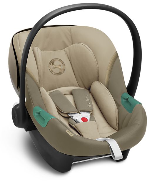 Cybex Seggiolino Auto Aton S2 I-Size - Classic Beige - Gruppo 0+ Seggiolini Auto Gruppo 0+/1