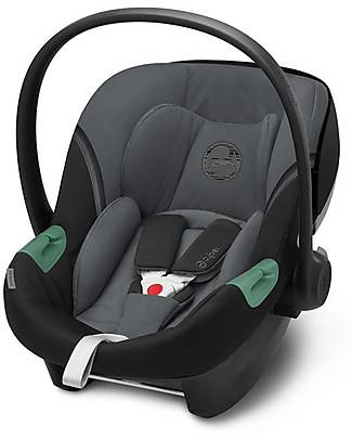 Cybex Seggiolino Auto Aton S2 I-Size - Monument Grey/Dark Grey - Gruppo 0+/1 Seggiolini Auto Gruppo 0+/1