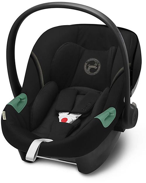 Cybex Seggiolino Auto Aton S2 I-Size - Moon Black/Black - Gruppo 0+/1 Seggiolini Auto Gruppo 0+/1