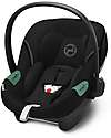 Cybex Seggiolino Auto Aton S2 I-Size - Moon Black/Black - Gruppo 0+/1 Seggiolini Auto Gruppo 0+/1