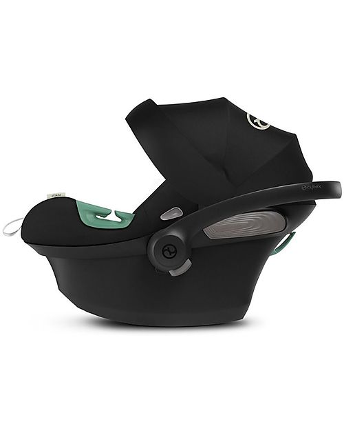 Cybex Seggiolino Auto Aton S2 I-Size - Moon Black/Black - Gruppo 0+/1 Seggiolini Auto Gruppo 0+/1