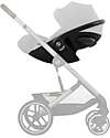 Cybex Seggiolino Auto Cloud G i-Size - Fog Grey/Light Grey - dalla Nascita Fino a 15/20 Mesi Seggiolini Auto Gruppo 0+/1