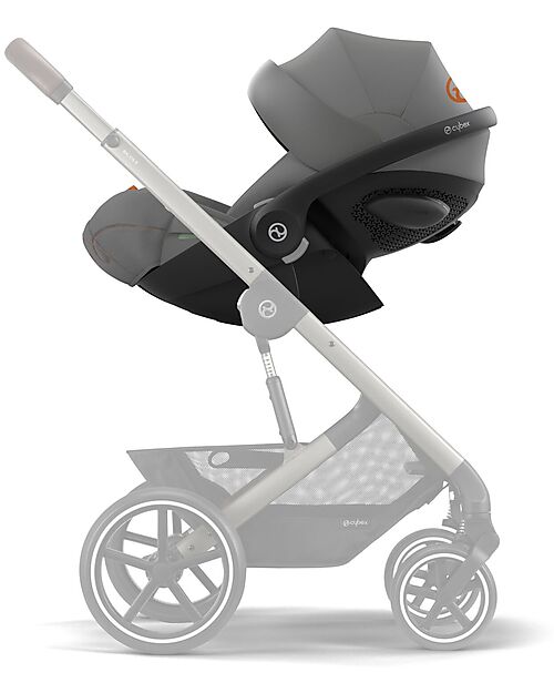 Cybex Seggiolino Auto Cloud G i-Size - Lava Grey/Mid Grey - dalla Nascita Fino a 15/20 Mesi
 Seggiolini Auto Gruppo 0+/1