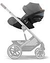 Cybex Seggiolino Auto Cloud G i-Size - Lava Grey/Mid Grey - dalla Nascita Fino a 15/20 Mesi
 Seggiolini Auto Gruppo 0+/1