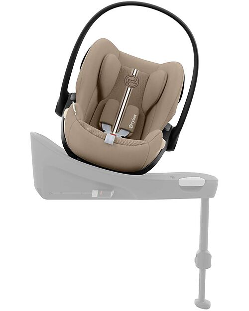 Cybex Seggiolino Auto Cloud G i-Size Plus - Almond Beige - dalla Nascita fino a 24 Mesi Seggiolini Auto Gruppo 0+/1