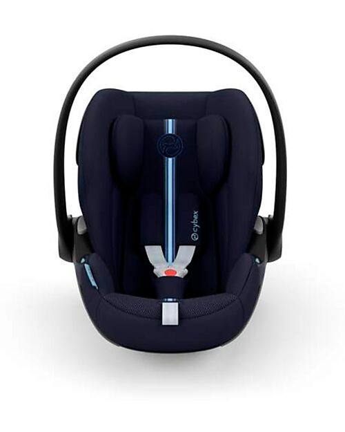Cybex Seggiolino Auto Cloud G i-Size Plus - Beach Blue - dalla Nascita fino a 24 Mesi  Seggiolini Auto Gruppo 0+/1