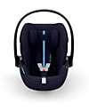 Cybex Seggiolino Auto Cloud G i-Size Plus - Beach Blue - dalla Nascita fino a 24 Mesi  Seggiolini Auto Gruppo 0+/1