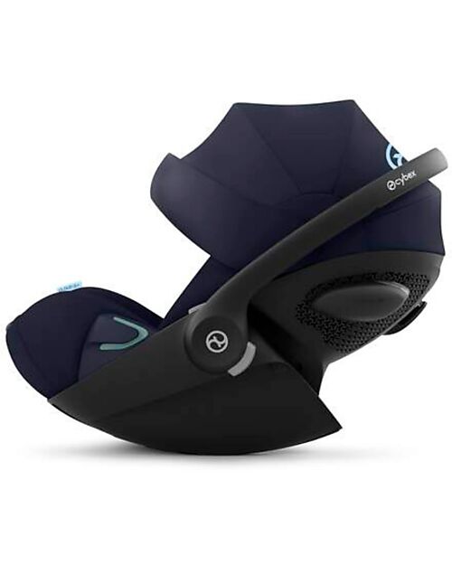 Cybex Seggiolino Auto Cloud G i-Size Plus - Beach Blue - dalla Nascita fino a 24 Mesi  Seggiolini Auto Gruppo 0+/1