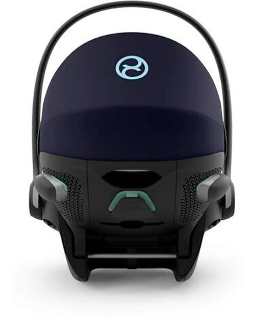 Cybex Seggiolino Auto Cloud G i-Size Plus - Beach Blue - dalla Nascita fino a 24 Mesi  Seggiolini Auto Gruppo 0+/1