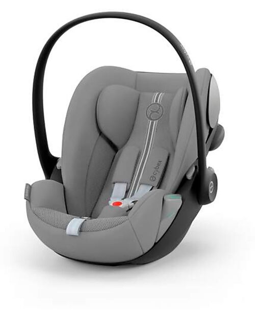 Cybex Seggiolino Auto Cloud G i-Size Plus - Lava Grey - dalla Nascita fino a 24 Mesi Seggiolini Auto Gruppo 0+/1