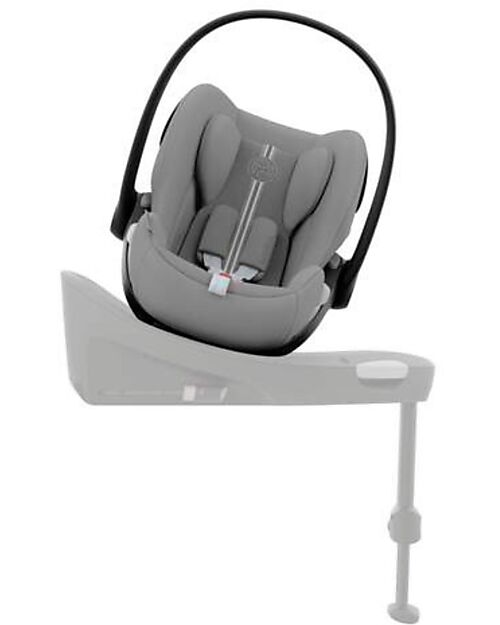 Cybex Seggiolino Auto Cloud G i-Size Plus - Lava Grey - dalla Nascita fino a 24 Mesi Seggiolini Auto Gruppo 0+/1