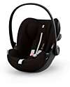 Cybex Seggiolino Auto Cloud G i-Size Plus - Moon Black - dalla Nascita fino a 24 Mesi Seggiolini Auto Gruppo 0+/1