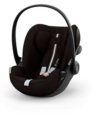 Cybex Seggiolino Auto Cloud G i-Size Plus - Moon Black - dalla Nascita fino a 24 Mesi Seggiolini Auto Gruppo 0+/1