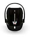 Cybex Seggiolino Auto Cloud G i-Size Plus - Moon Black - dalla Nascita fino a 24 Mesi Seggiolini Auto Gruppo 0+/1