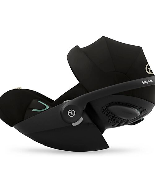 Cybex Seggiolino Auto Cloud G i-Size Plus - Moon Black - dalla Nascita fino a 24 Mesi Seggiolini Auto Gruppo 0+/1