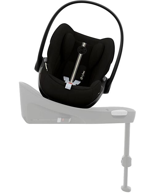 Cybex Seggiolino Auto Cloud G i-Size Plus - Moon Black - dalla Nascita fino a 24 Mesi Seggiolini Auto Gruppo 0+/1