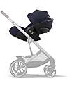 Cybex Seggiolino Auto Cloud G i-Size Plus - Ocean Blue - dalla Nascita fino a 24 Mesi Seggiolini Auto Gruppo 0+/1