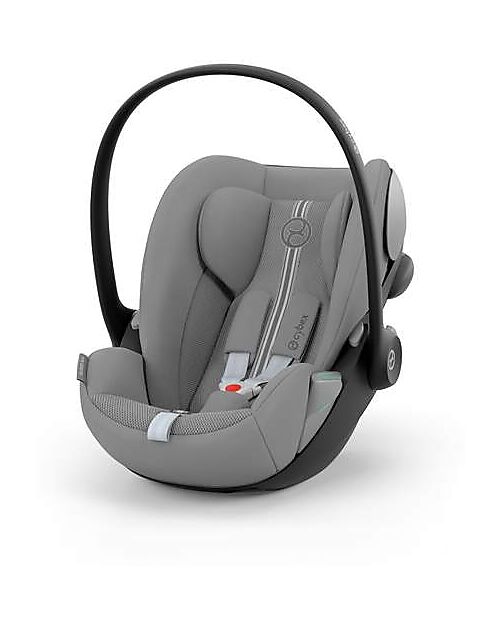 Cybex Seggiolino Auto Cloud G i-Size Plus - Stone Grey - dalla Nascita fino a 24 Mesi Seggiolini Auto Gruppo 0+/1