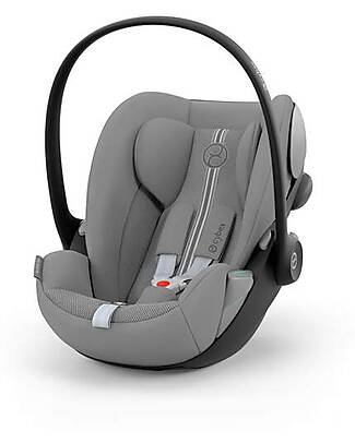 Cybex Seggiolino Auto Cloud G i-Size Plus - Stone Grey - dalla Nascita fino a 24 Mesi Seggiolini Auto Gruppo 0+/1