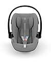 Cybex Seggiolino Auto Cloud G i-Size Plus - Stone Grey - dalla Nascita fino a 24 Mesi Seggiolini Auto Gruppo 0+/1