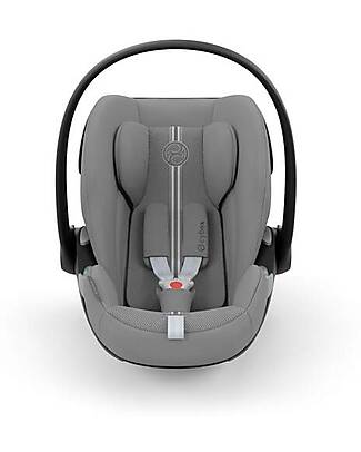 Cybex Seggiolino Auto Cloud G i-Size Plus - Stone Grey - dalla Nascita fino a 24 Mesi Seggiolini Auto Gruppo 0+/1