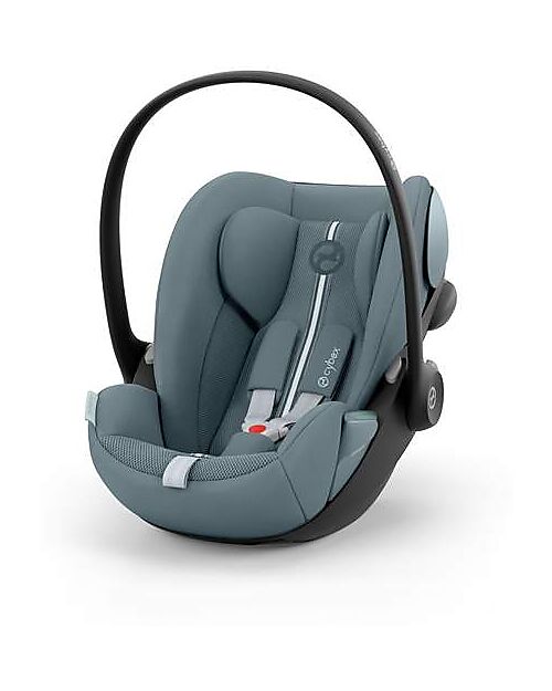 Cybex Seggiolino Auto Cloud G i-Size Plus - Stormy Blue - dalla Nascita fino a 24 Mesi Seggiolini Auto Gruppo 0+/1