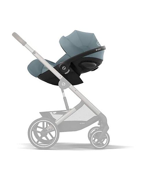 Cybex Seggiolino Auto Cloud G i-Size Plus - Stormy Blue - dalla Nascita fino a 24 Mesi Seggiolini Auto Gruppo 0+/1