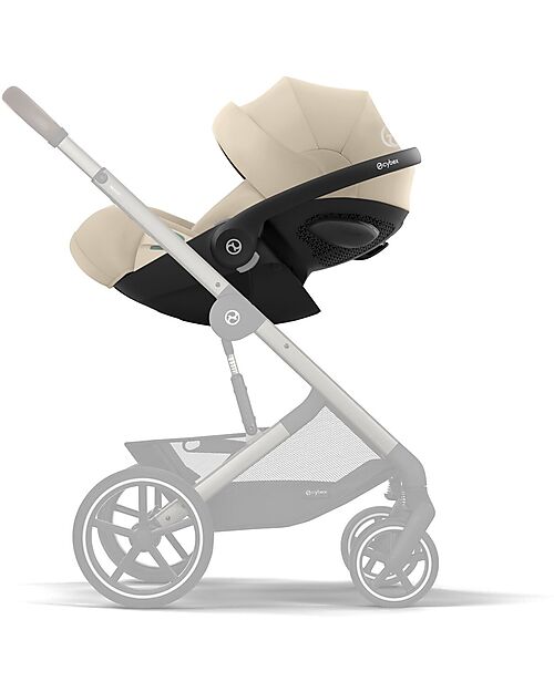 Cybex Seggiolino Auto Cloud G3 Plus - Almond Beige - 40-87 cm - Gruppo 0+ Seggiolini Auto Gruppo 1/2/3