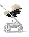 Cybex Seggiolino Auto Cloud G3 Plus - Almond Beige - 40-87 cm - Gruppo 0+ Seggiolini Auto Gruppo 1/2/3
