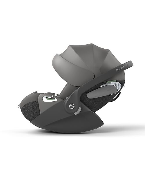 Cybex Seggiolino Auto Cloud T I-Size - Mirage Grey - Innovativa Tecnologia di Reclinazione Seggiolini Auto Gruppo 0+/1