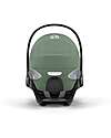 Cybex Seggiolino Auto Cloud T I-Size Plus - Leaf Green - Tessuto Traspirante in Rete 3D - Innovativa Tecnologia di Reclinazione Seggiolini Auto Gruppo 0+/1