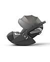 Cybex Seggiolino Auto Cloud T I-Size Plus - Mirage Grey - Tessuto Traspirante in Rete 3D - Innovativa Tecnologia di Reclinazione Seggiolini Auto Gruppo 0+/1
