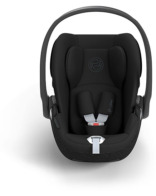 Cybex Seggiolino Auto Cloud T I-Size Plus - Sepia Black - Tessuto Traspirante in Rete 3D - Innovativa Tecnologia di Reclinazione Seggiolini Auto Gruppo 0+/1