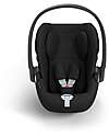 Cybex Seggiolino Auto Cloud T I-Size Plus - Sepia Black - Tessuto Traspirante in Rete 3D - Innovativa Tecnologia di Reclinazione Seggiolini Auto Gruppo 0+/1