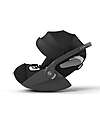 Cybex Seggiolino Auto Cloud T I-Size Plus - Sepia Black - Tessuto Traspirante in Rete 3D - Innovativa Tecnologia di Reclinazione Seggiolini Auto Gruppo 0+/1