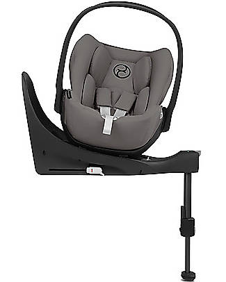 Cybex Seggiolino Auto Cloud Z i-Size - Soho Grey + Zanzariera Seggiolini Auto Gruppo 0+/1