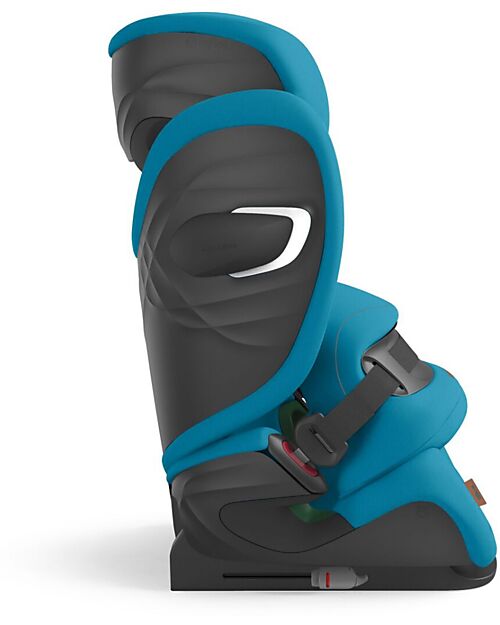 Cybex Seggiolino Auto Pallas G i-Size - Beach Blue/Turquoise - con Cuscino di Sicurezza Avanzata - Gruppo 1/2/3 Seggiolini Auto Gruppo 1/2/3