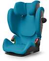 Cybex Seggiolino Auto Pallas G i-Size - Beach Blue/Turquoise - con Cuscino di Sicurezza Avanzata - Gruppo 1/2/3 Seggiolini Auto Gruppo 1/2/3