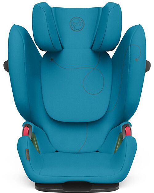 Cybex Seggiolino Auto Pallas G i-Size - Beach Blue/Turquoise - con Cuscino di Sicurezza Avanzata - Gruppo 1/2/3 Seggiolini Auto Gruppo 1/2/3