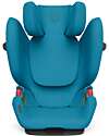 Cybex Seggiolino Auto Pallas G i-Size - Beach Blue/Turquoise - con Cuscino di Sicurezza Avanzata - Gruppo 1/2/3 Seggiolini Auto Gruppo 1/2/3