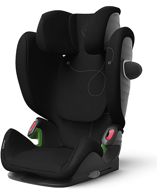 Cybex Seggiolino Auto Pallas G i-Size - Deep Black - con Cuscino di Sicurezza Avanzata Seggiolini Auto Gruppo 1/2/3