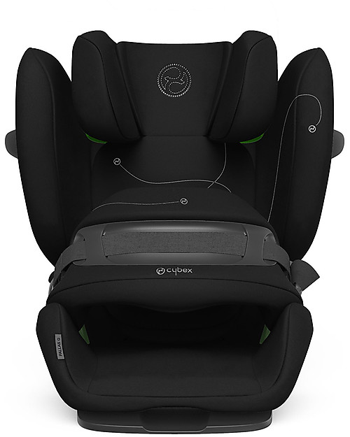 Cybex Seggiolino Auto Pallas G i-Size - Deep Black - con Cuscino di Sicurezza Avanzata Seggiolini Auto Gruppo 1/2/3