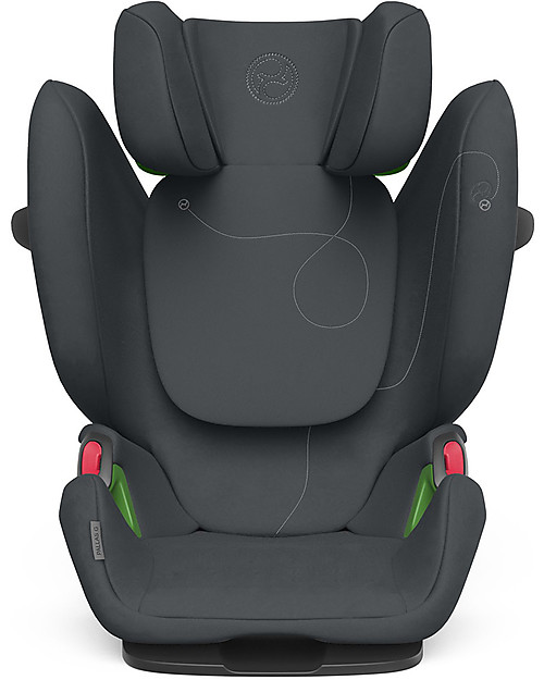 Cybex Seggiolino Auto Pallas G i-Size - Granite Black - con Cuscino di Sicurezza Avanzata Seggiolini Auto Gruppo 1/2/3