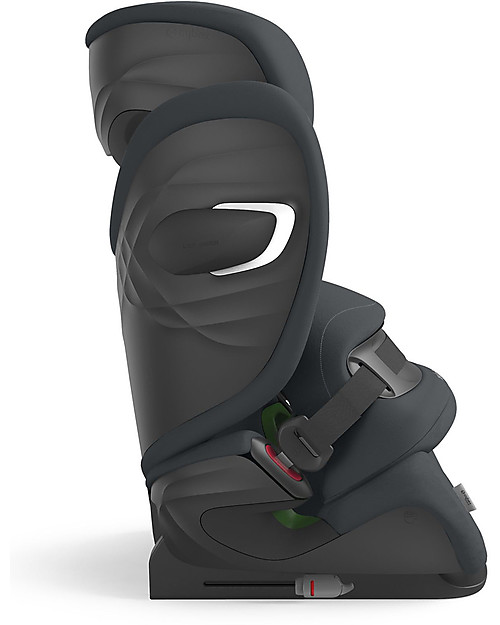 Cybex Seggiolino Auto Pallas G i-Size - Granite Black - con Cuscino di Sicurezza Avanzata Seggiolini Auto Gruppo 1/2/3