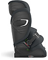 Cybex Seggiolino Auto Pallas G i-Size - Granite Black - con Cuscino di Sicurezza Avanzata Seggiolini Auto Gruppo 1/2/3