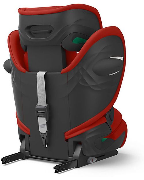 Cybex Seggiolino Auto Pallas G i-Size - Hibiscus Red/Red - con Cuscino di Sicurezza Avanzata - Gruppo 1/2/3 Seggiolini Auto Gruppo 1/2/3