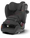 Cybex Seggiolino Auto Pallas G i-Size - Lava Grey/Mid Grey  - con Cuscino di Sicurezza Avanzata - Gruppo 1/2/3 Seggiolini Auto Gruppo 1/2/3