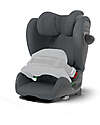 Cybex Seggiolino Auto Pallas G i-Size - Monument Grey/Dark Grey  - con Cuscino di Sicurezza Avanzata - Gruppo 1/2/3 Seggiolini Auto Gruppo 1/2/3