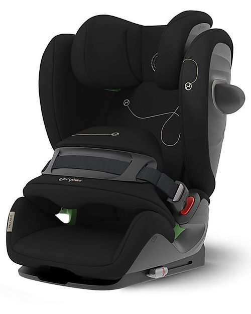 Cybex Seggiolino Auto Pallas G i-Size - Moon Black/Black - con Cuscino di Sicurezza Avanzata - Gruppo 1/2/3 Seggiolini Auto Gruppo 1/2/3