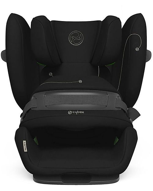 Cybex Seggiolino Auto Pallas G i-Size - Moon Black/Black - con Cuscino di Sicurezza Avanzata - Gruppo 1/2/3 Seggiolini Auto Gruppo 1/2/3